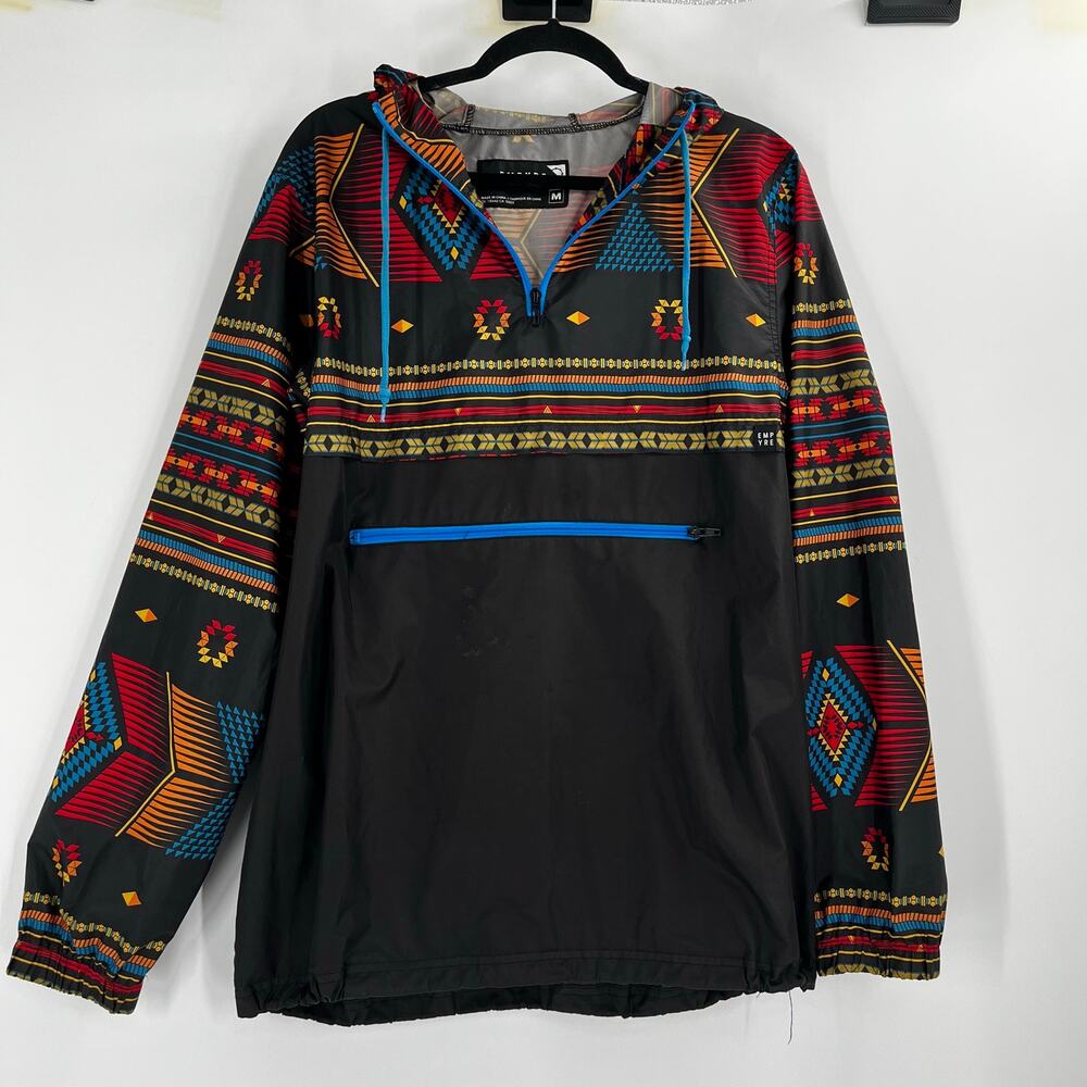 Empyre Pac Trail Anorak Pullover Windbreaker Men’s Medium Aztec Tribal Print